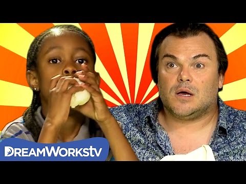 Jack Black vs Little Kid EPIC Speed Eating Challenge | THE DREAMWORKS DOWNLOAD