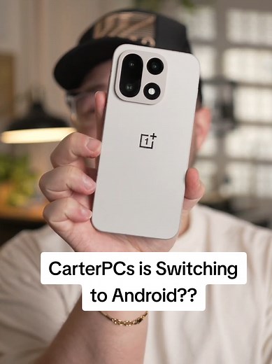 #stitch with @Carterpcs Carter is switching to Android??? #tech #android #imparkerburton #androidguy