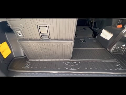4Runner 5G with 3rd Row Seat Cargo Liner Install