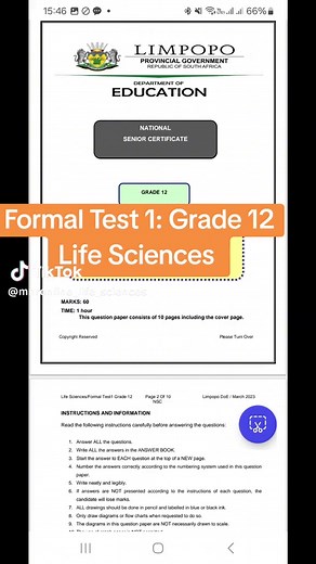 Understanding Grade 12 Life Sciences Concepts