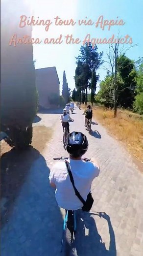 Biking tour via Appia Antica - Appian way Rome