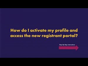 How to Activate Your NSCN Profile