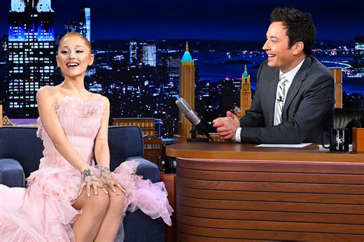 Ariana Grande Hilariously Recreates 'Wicked Witch of the East, Bro' Meme with Some Help from Jimmy Fallon