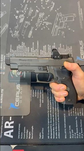 Watch the SIG P226 Legion SAO trigger pull & reset in action. Perfect for precision! #AirSoft