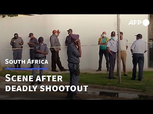 S.Africa police kill 8 would-be robbers in shootout | AFP