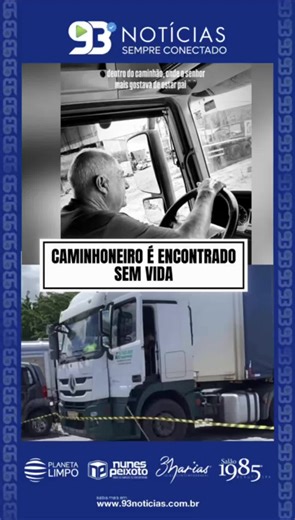 🖤 FILHA SE DESPEDE DE CAMINHONEIRO ENCONTRADO MORTO EM UMBAÚBA A cidade de Umbaúba, em Sergipe, amanheceu em luto nesta quinta-feira (8) após a confirmação da morte de um caminhoneiro que foi encontrado sem vida dentro do próprio veículo, estacionado em um posto de combustíveis do município. O caminhão estava parado há mais de dois dias no local, o que chamou a atenção de funcionários e frequentadores do posto, que acionaram as autoridades. ⸻ 😢 DESPEDIDA COMOVENTE DA FILHA A filha do caminhone