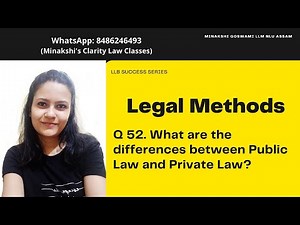 Public Law and Private Law differences Legal Methods | Bennett University Times of India Group Noida