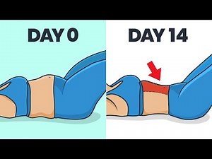 Lying Lazy Bed Exercises To Lose Belly Fat in 2 Weeks - Reduce Bloated Stomach