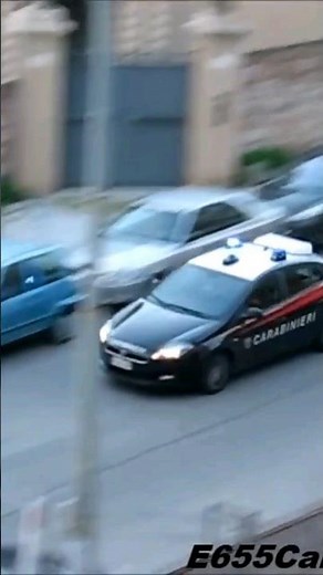 [Sirena Carabinieri] Carabinieri in Sirena con Fiat Bravo NORM / Military Police Responding Siren