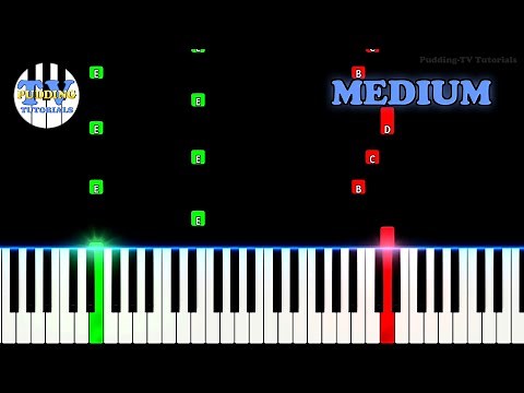 Kalinka - Piano Tutorial - MEDIUM