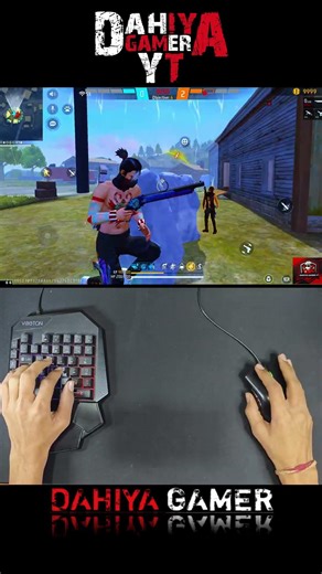 Mastering Free Fire: Keyboard and Mouse Gameplay with Handcam