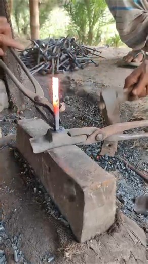 "Fire whispers secrets, steel listens 🔥#blacksmith #viral #youtubeshorts #shorts #subscribe #ironman