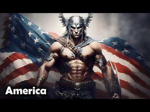 Asking AI to create a warrior for each country