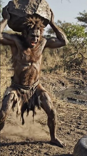 He Thought He Was Safe… Until the Ground Started Moving! #survivalskills #primitiveskills