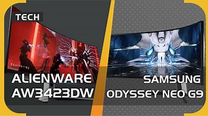 Alienware AW3423DW vs Samsung Odyssey Neo G9 - price and performance comparison