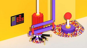 Musizierende GIF-Loop-Illustrationen