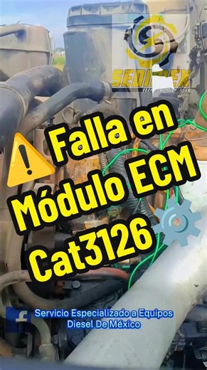Resolución de Falla en Motor Caterpillar 3126