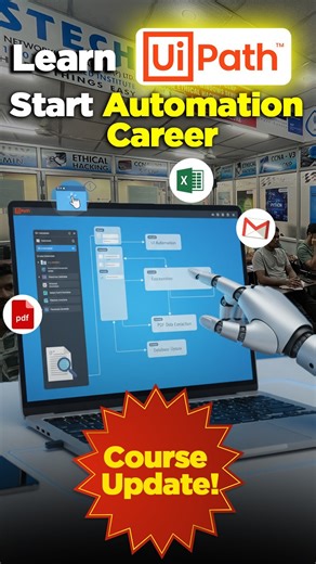 🇸 🇾 🇸 🇹 🇪 🇨 🇭 on Instagram: "Kickstart your automation career - learn UiPath with hands-on projects, expert support, and job-ready skills. 📞 Call/WhatsApp: +91 7502202555 🔶Courses Offered: Ethical hacking, Cyber security, CCNA, CCNP, CWNA (Wi-Fi Administration) ,Windows & Linux Server, Penetration testing, Python, Django, Java, Full Stack, AI & Data Science, Power BI, AWS, Azure, Robotics & IoT, Firewall, Software Testing, RPA & UiPath, SAP, Digital marketing. 🔶Our Locations: 📍TRICHY: