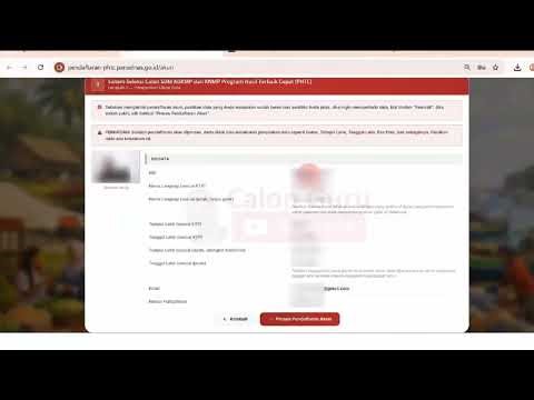 FULL Cara Membuat Akun phtc panselnas go id untuk Pendaftaran Seleksi SDM KDKMP dan KNMP Merah Putih