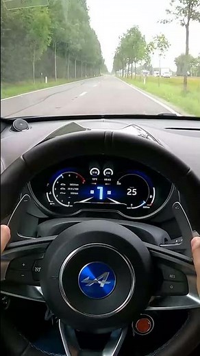 2022 Alpine A110 Acceleration 0-100 #Shorts
