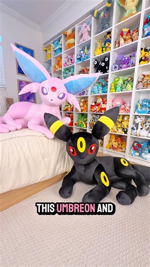 Are these the best Eevee plushies?! 👀 #sponsored_pokemoncenter