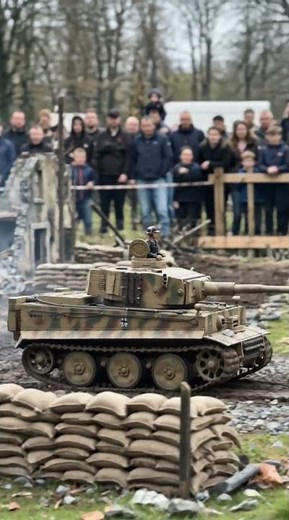 This 1/6 Scale Tiger I RC Tank Moves Like The Real Thing #rctank #rcmodel #ww2