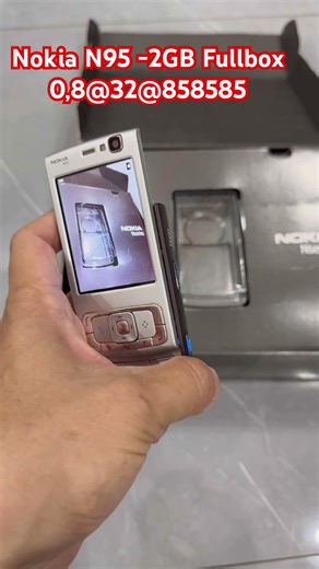 Nokia N95-2Gb fullbox đẹp #nokia #dienthoaico85