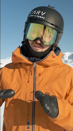 The 5-5 Drill for Making Carved Short Turns on Skis | #shorts