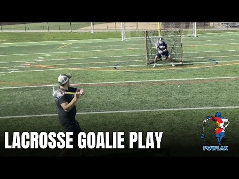 Lacrosse Goalie Play - The Basics | POWLAX