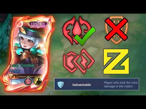 PERFECTLY USING MY RUBY AS A ROAMER!!... (enemies got destroyed)-MLBB