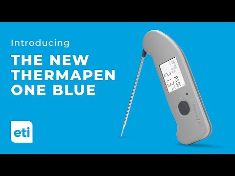 New Thermapen ONE Blue Bluetooth Thermometer | Digital HACCP Checks Made Easy