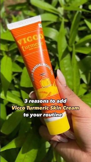 Pamper your skin with Vicco Turmeric Skin Cream✨