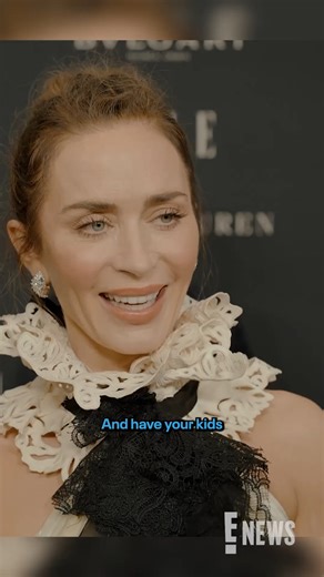 In Emily Blunt’s household, one movie role stands out from the rest. 😉 | E! News