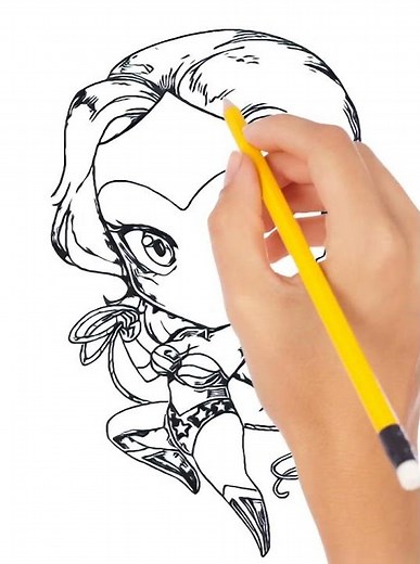 Easy Wonder Woman Drawing Tutorial: Perfect for Beginners