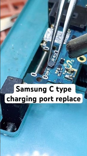 Samsung A525 Charging pin Replacement Easy Tricks #shorts