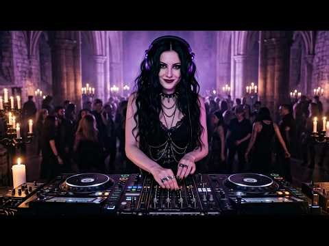 Dark Gothic Trance DJ in a Haunted Cathedral | Hypnotic Underground Rave