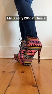 My heel collection was insane! This is only a preview lol #2010s #heelsaddict #heels #shoesaddict #nostalgic #PlatformHeels | Fancypantz707