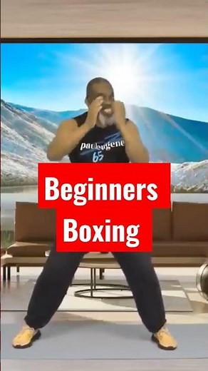 Beginners and Seniors Boxing #pauleugene #boxing #lowimpactworkout