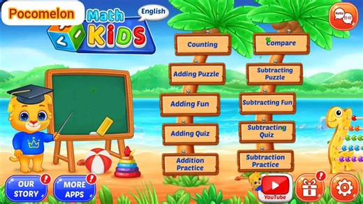 Basic Math Edition For Kids with lucas