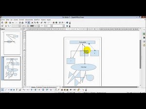 OpenOffice Draw 1 Course: Introduction and Sidebar Menu