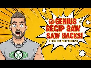 5 Recip Saw Uses That Are Actually GENIUS!