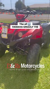 Yamaha bring to the market the new YAMAHA GRIZZLY 110cc. The Grizzly 110 is built to bring maximum fun for young ATV riders ages 10 and up. Featuring a new, larger displacement 112cc engine with advanced fuel injection tuned to deliver excellent low- to mid-range performance, the new Grizzly 110 is the perfect platform for allowing young riders to build skill and confidence. Call 📞 07)46225710 now or visit us at 192 Raglan Street, Roma to check this little unit out. | D&R's Motorcycles: Honda, 