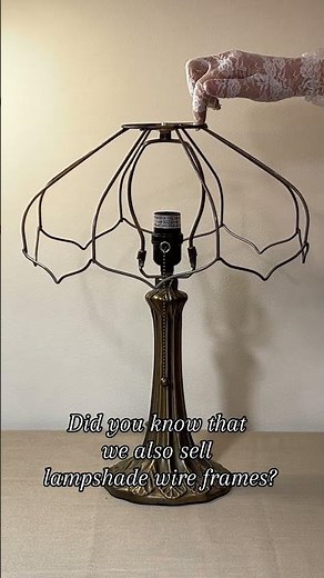 Victorian Lampshade Wire Frames for DIY Lampshade Making Lampshadesbysissi.etsy.com #victoriandecor