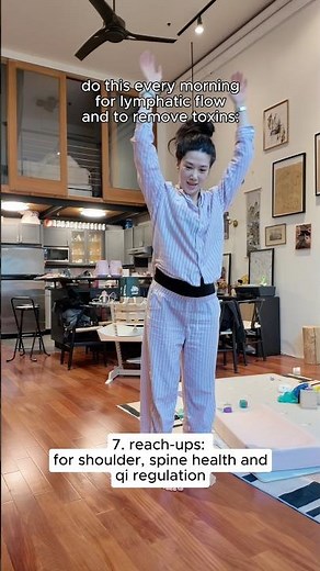 Daily qigong exercises to boost immune system and promote lymphatic drainage. Repeat each 36 times!