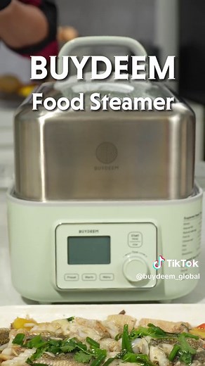 1-26 Embark on a culinary journey with BUYDEEM Food Steamer! Today's featured dish is Steamed Perch. Simply place the perch in the steamer and let it work its magic. Finish it with your favorite sauce, and you'll have an easy and healthy meal ready to delight your taste buds. Experience the ideal fusion of simplicity and culinary excellence with BUYDEEM. #BUYDEEM#FoodSteamer#ChefLife#FlavorfulDishes#KitchenEssentials#TikTokShop#CookingMagic#FoodLove#BUYDEEMCuisine#steamfood#SeafoodMagic#steamedf