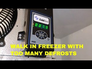 Walk in Freezer with too many defrosts