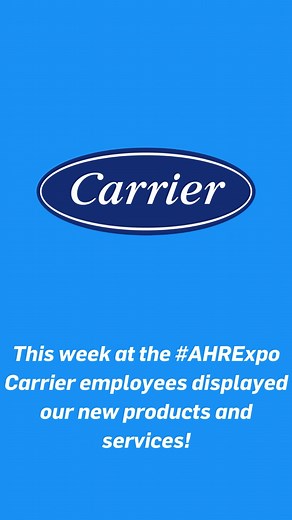 39K views · 104 reactions | Customers and potential customers were able to experience the future of technology firsthand! Our talented Carrier team showcased their expertise and our latest innovations at #AHRExpo in Chicago. Check out the highlights here. | Carrier | Facebook
