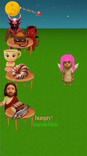 Hungry Alien Begs for Food 👽🍔 | Funny AI Alien Video #shorts