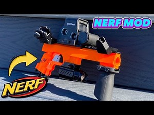 [Nerf Mod] Tactical Nerf Jolt Mod Guide (The Ultimate Nerf Jolt Reskin!)