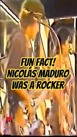 Fun Fact! Nicolás Maduro was a rocker: His band Enigma live (Venevisión, Richard Show 1981)